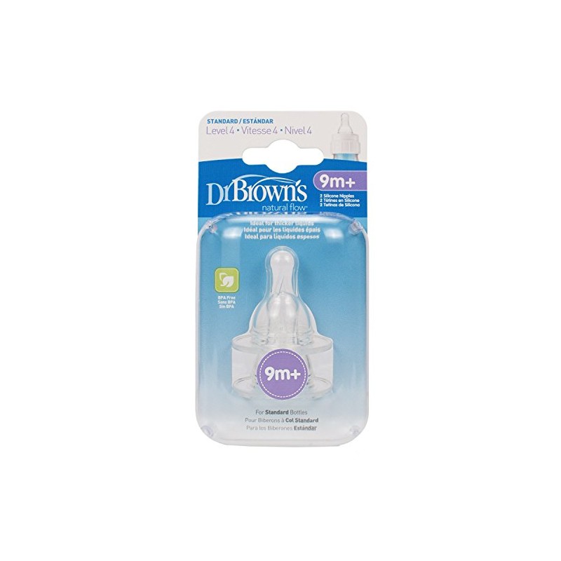 Dr. Brown`s Natural Flow Level 4 Standard Nipple - 6