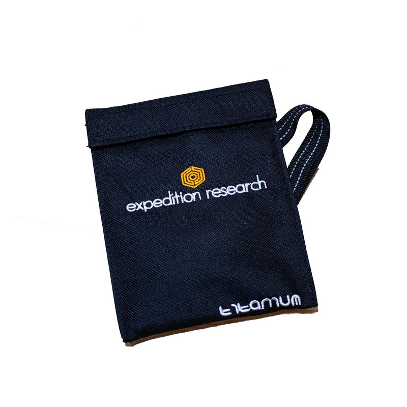 Titanium Solid Fuel Stove - Integrated Wind Shield