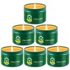 Arhalulu Citronella Candles Outdoor, 4.4 OZ Pack of 6 150
