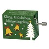 Fridolin Music Box Mini Twist Gel Kling, Bells, Klingelingeling Christmas