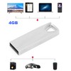 U Disk USB2.0 Mini Plugin Car Flash Disk with Clip