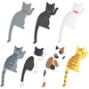 KARAFURA Cat Magnetic Hook Cat Tail Refrigerator Decoration Entrance Door