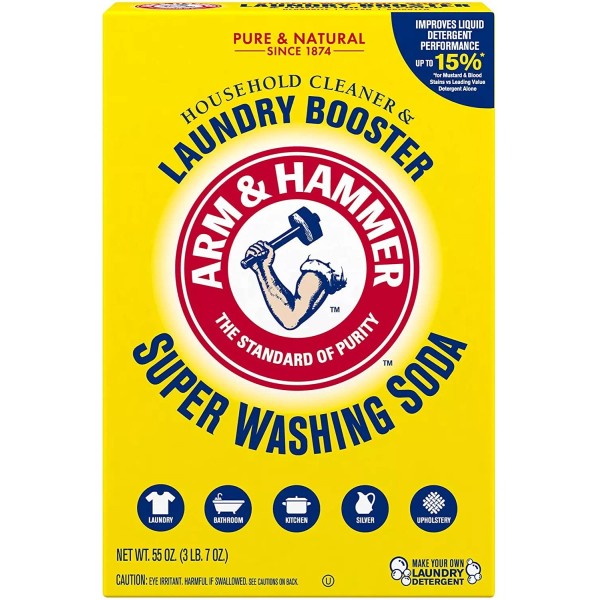 Arm & Hammer Super Washing Soda Detergent Booster & Household