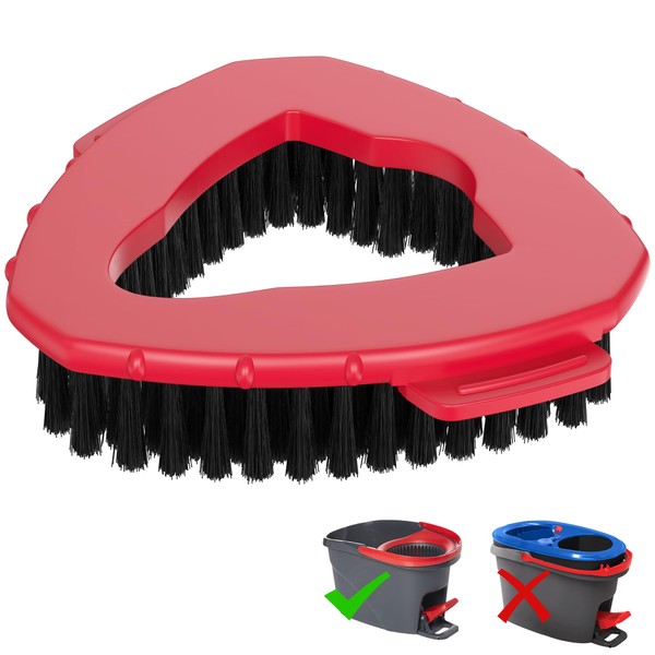 Spin Mop Replace Head Base Scrub Mop Brush Compatible with