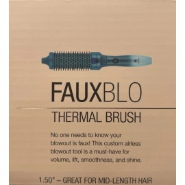 Calista Fauxblo Thermal Brush 1.50" Airless Blowout Ombre Gem Emerald New