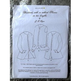 1750's - 1770's Waistcoat Pattern (46" Chest)