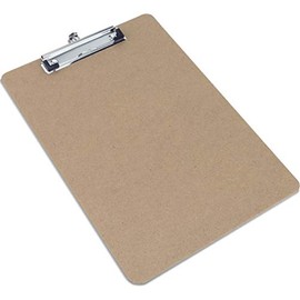RAPESCO Clipboard Hardboard DIN A4 Brown Clip