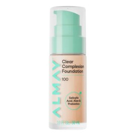 Base De Maquillaje Almay Clear Complexion Tono 100