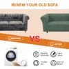 GAMUKAI 1 Piece Stretch Chesterfield Sofa Slipcover for 3 Cushion