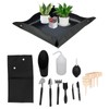 18pcs Succulent Plant Tools Set with Tea Spoon Curved Tweezer