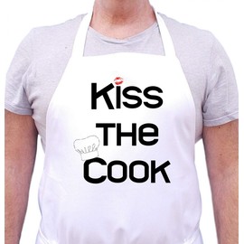 Kiss The Cook Cute Apron For Your Kitchen