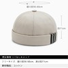 Weuiean SG-76 Men's Roll Cap, Cotton, No Brim Watch Cap,