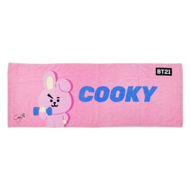Marushin BT21 Cheer_COOKY Sports Towel 5785005900 15.7 x 43.3 inches (40 x 110 cm)