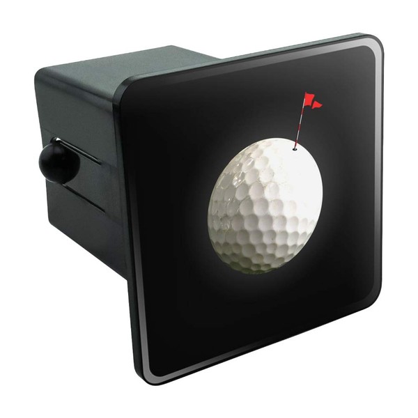 Graphics and More Golf Ball Moon Flag Golfing Tow Trailer