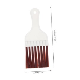 LABRIMP 2pcs Air Conditioner Fin Cleaning Brush Flexible Coil Clean Whisk Brush for Home Use Easy to Handle Lightweight Design for Efficient Ac Maintenance