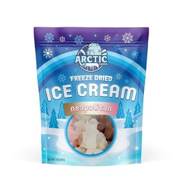 Arctic Farms Freeze Dried Ice Cream Bits (Neapolitan) - Specification: 1oz