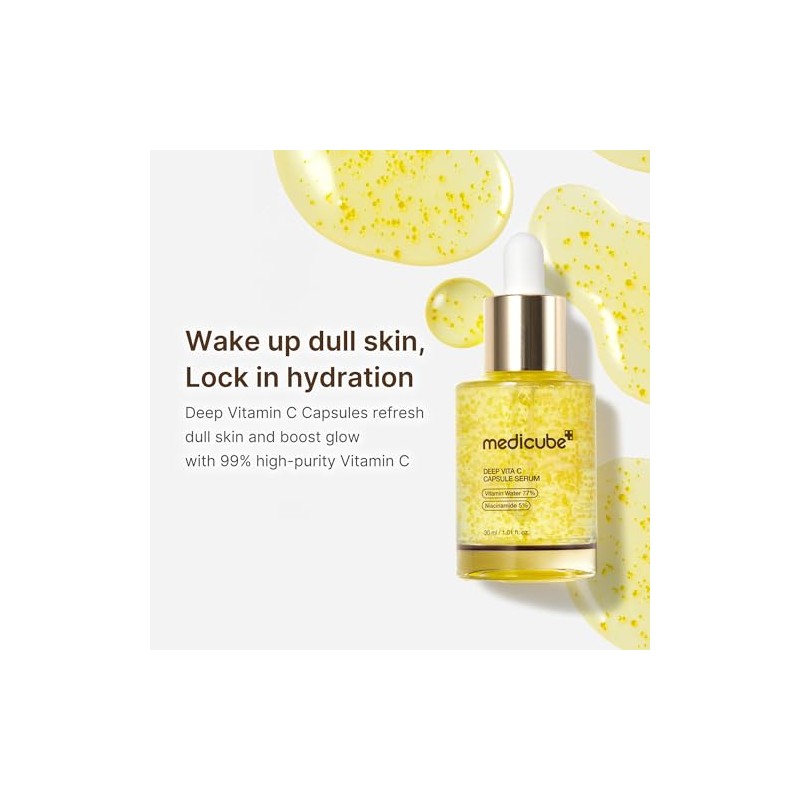 Medicube Deep Vitamin C Capsule Serum | Hydrating Vitamin C