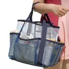 Beach Tote Bag for Women, Mesh Travel Tote Family with