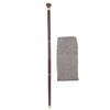 Elderly Wenge Walking Stick Elegant Ergonomic Detachable Round Grip Walking