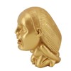 Fertility Statue Resin Handmade Golden Exquisite Creative Fertility Idol Sculpture