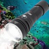 Scuba Diving Flashlight 3000LM IPX8 Waterproof Dive Light Underwater 328ft