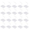 Buosha 20 Soporte Acrílico para Figuras de Acción, Transparente, Rectangular,
