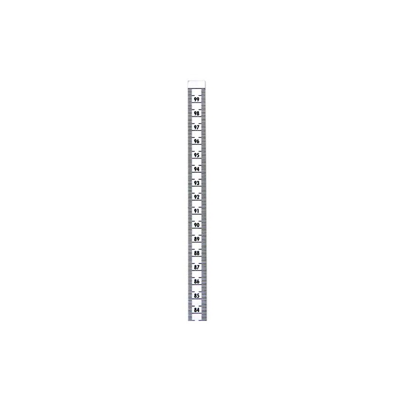 Ruler – Adhesive Backed – 1/2 Inch Wide X 1