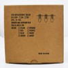 Konictom 25 Pack Candle Light Bulbs,Crystal Clear Torpedo Tip Candelabra