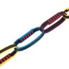 Outdoor Climbing Equipment Brakedown Molding Ladder Flat Belt Ring Chrysanthemum