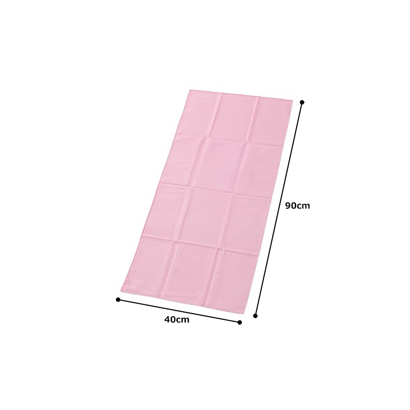 Aska Towel 2S-PNK Smooth Dry Face Towel, Pink, 15.7 x