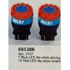 OPTA 2PC 3157 3057 3156 19 SMD's RED BLUE LED