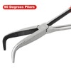 4 Pack Long Needle Nose Pliers Set, 11 inch Long