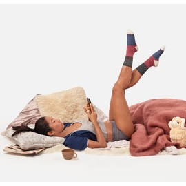 Ultra Soft Sundays Socks for Men and Women, The Softest Socks You'll Ever Own, Natural Green, 3 Pack, Medium