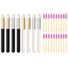 Pack of 28 Eyelash Shampoo Brushes, Eyelash Extension Cleaning Brushes,