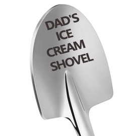Dads Ice Cream Shovel Spoon, Fathers Day Gifts From Daughter - Dad Gift, Unique Funny Dad Gifts - Birthday Gifts For Dad, Gifts For Dad Who Wants Nothing - Ice Cream Spoon Gifts