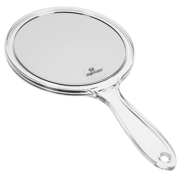 Fantasia Compact Mirror with 5x Magnification and Plastic Diameter: 15 cm, length 27 cm