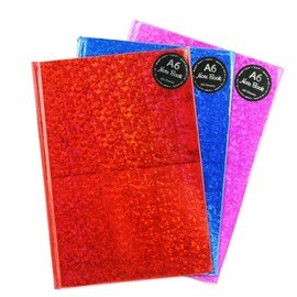 Just stationery A6 Ruled Hardback Book, 6702