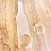 Bottle Acrylic Bottle Opener Templates, Woodworking Router Template, Router Jig,