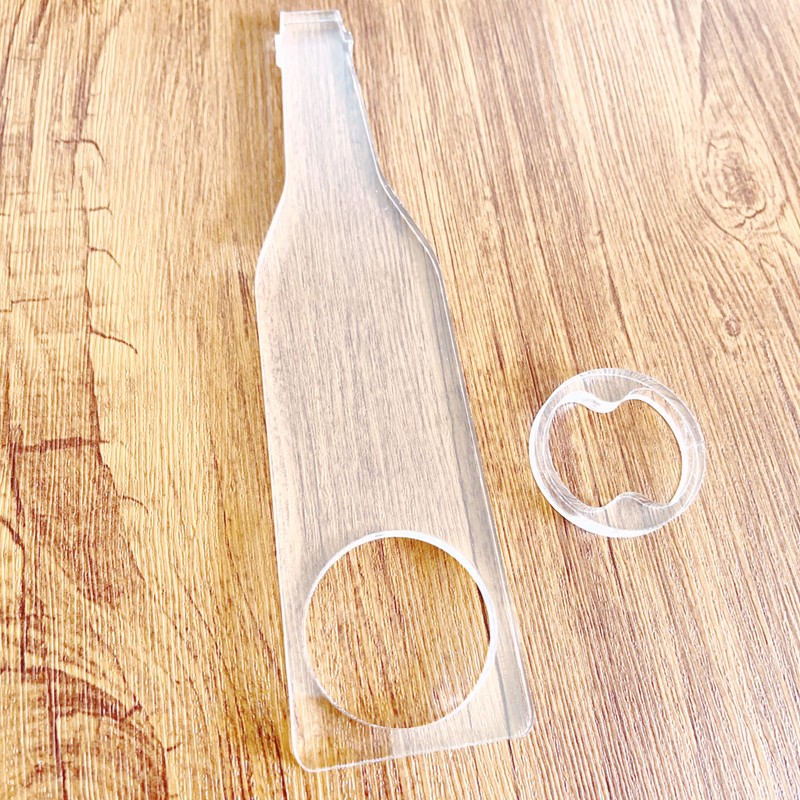 Bottle Acrylic Bottle Opener Templates, Woodworking Router Template, Router Jig,