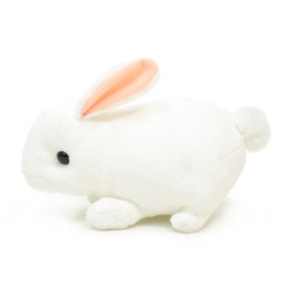 Aqua Stuffed Farm Last Last Rabbit White 00080054 