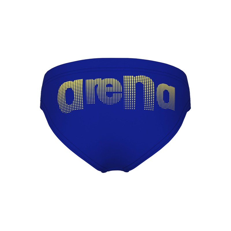 ARENA Logo Kids Boy Brief Neon Blue-Yellow Star
