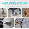 BINOTA 4PCS Concrete Hole Saw Kit, Rotary Hammer Core Bit