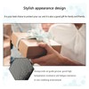 Dickno 4 PCS Car Door Sill Protector, 3D Carbon Fiber