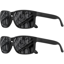 MAXJULI Gafas de sol polarizadas para hombres y mujeres, gafas de sol con protección UV400, ideales para conducir, montar en bicicleta y correr 8120