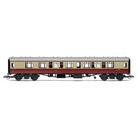 Hornby TT:120 Model Railway TT4005B BR Mk1 Composite Corridor E15481 - Era 4 Coaches and Coach Packs, Red