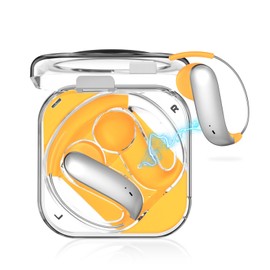 CATGIFF Open Ear Headphones Bluetooth 6.0 with 4.6 g Lightweight, 45 Hours Ear Hooks Sports Earphones, Ultra Comfort Wireless Earbuds, Clear Calls, Powerful Sound, Commuter / Sport, Orange