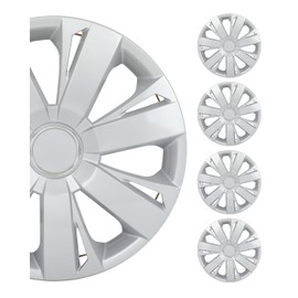 SCITOO Premium 16 Inch Hubcaps Set of 4 Wheel Rim Cover OEM Style Easy Snap On Car Truck SUV Hub Cap Replacement for Mazda,for Dodge,for Ford,for Honda,for Kia,for Mitsubishi,for Hyundai,etc.