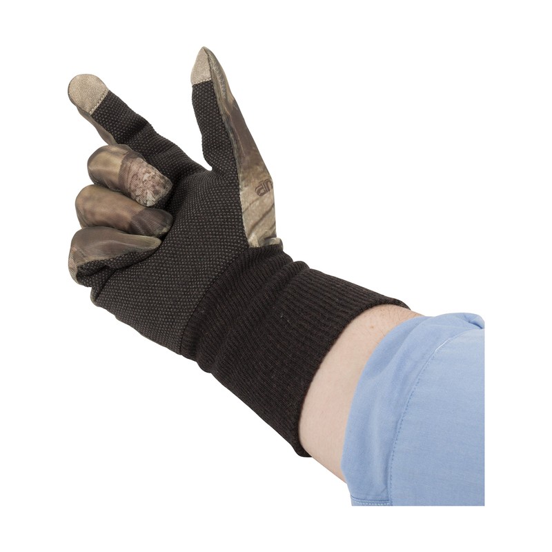 Allen Camo Mesh Jagd Handschuhe mit Touchscreen-Fingerkuppen