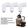 3Pcs Elbow Adapter Connector 90 Degree Fitting for Hayward SPX1105Z3