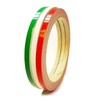 siviwonder Decorative Stripes Italy Green White Red Gloss 5 mm